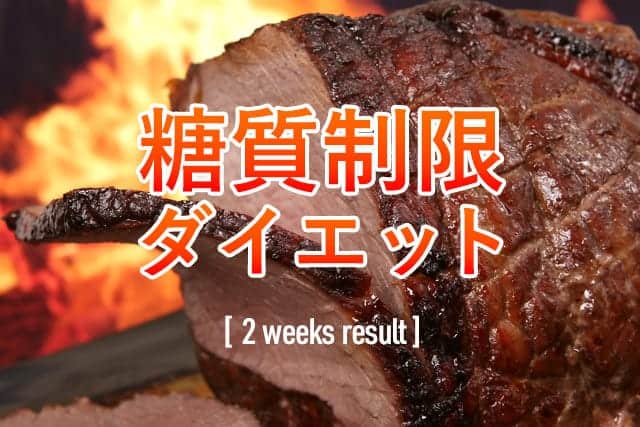 糖質制限ダイエット2週間の結果　なくてはならない必需品はこの4つ